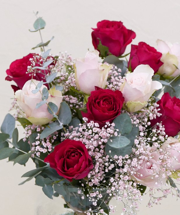 Bouquet de roses - Valentine